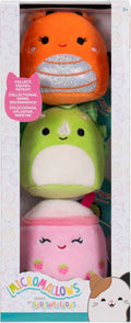 Jazwares Squishmallows knuffel knuffel knuffel knuffel – micromallows mony, tristan, victoria – 3dlg.