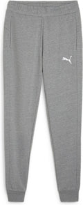 Puma teamgoal casuals pants heren sportbroek - medium gray heather- white