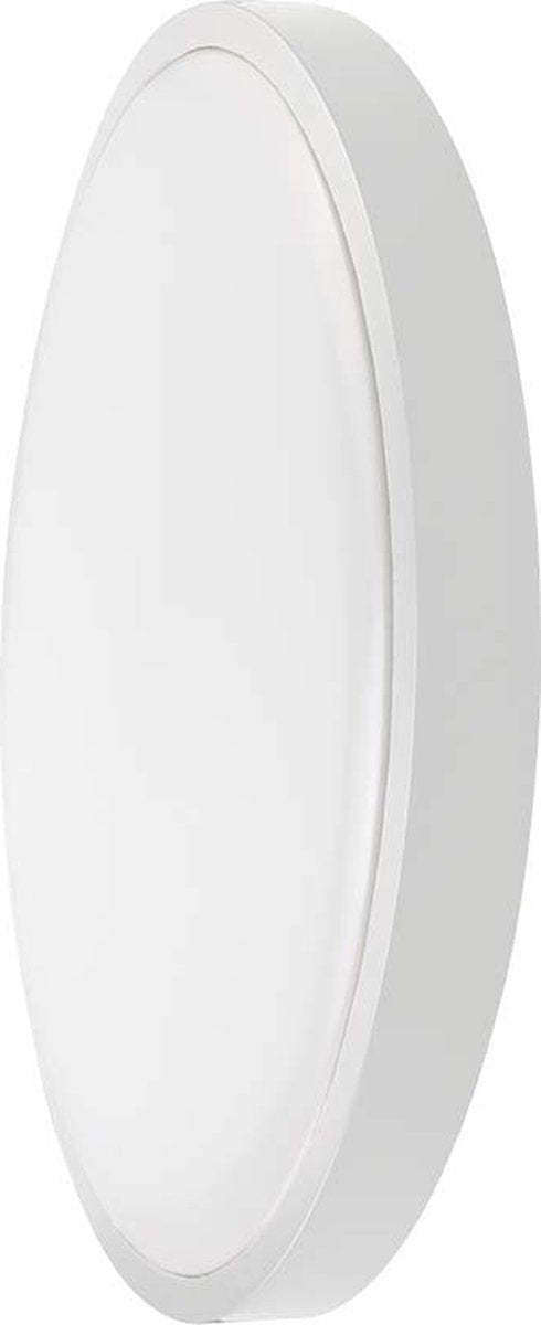 V-tac vt-8624w-rd led ronde plafondlamp - ip44 - wit - 24w - 2400 lumen - 6500k - 295mm