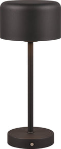 Rl live your light reality jeff - tafellamp - zwart - incl. 1x smd 1.5w - touch functie - oplaadbaar - dimbaar