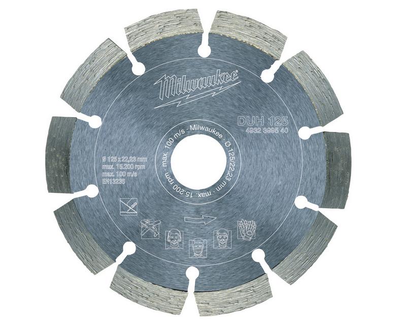 Milwaukee duh diamantschild 125mm