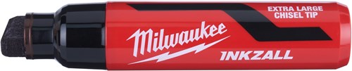 Milwaukee accessoires inkzall zwarte xl beitelpunt marker - 4932471558