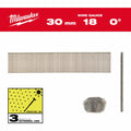 Milwaukee inox styfts 18g 30mm 5000szt. - m18fn18gs