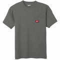 Milwaukee t-shirt met korte mouw - lichtgrijs wtssgr-s