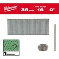 Milwaukee styfts 16g 38mm 0° rd m18 fn16gs 2500szt.