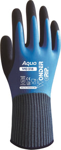 Wondergrip wonder grip aqua handschoenen blauw