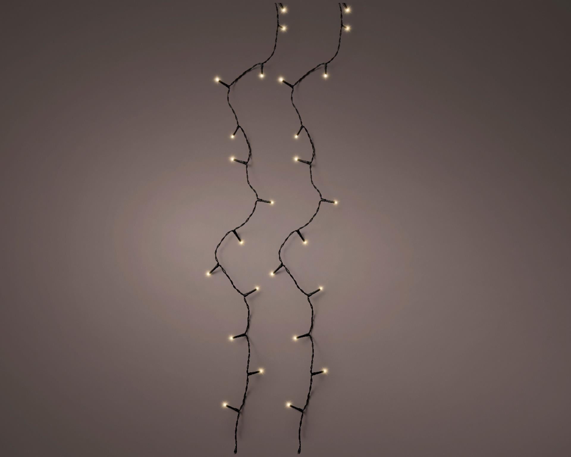 Lumineo basic kerstverlichting 180led champagne