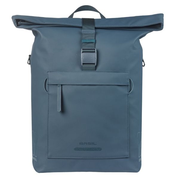 Basil Brooklyn MIK 17L Fahrradtasche, 14 x 32 x 40 cm, blau