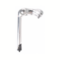 Stuurpen verstelbaar 80mm x 25.4mm- Zilver