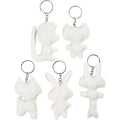 Creativ company https: www.cchobby.nl figuren-van-textiel-met-sleutelhanger-h-6-10-cm-5-stuk-1-doos