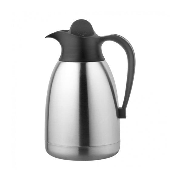 Cater-profi isoleerkan rvs zwarte schroefdop 1,5l