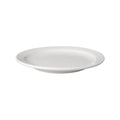 Mammoet bord wit plat 21 cm smalle rand budgetline (6 stuks)