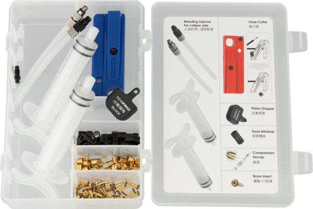 Tektro bleeding kit without brake fluid