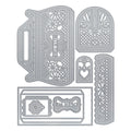 Tonic studios • dimensions die set small floral handbag