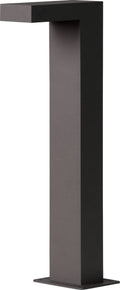 Lucide texas - sokkellamp - led - 1x8w 3000k - ip54 - antraciet
