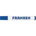 Marker franken 2-6mm blauw kogelpunt hervulbaar