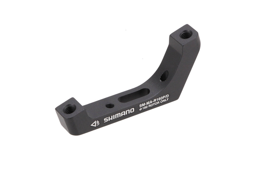 Shimano sm-ma-r160p d post-mount to flat-mount adapter for rear 160mm rotor
