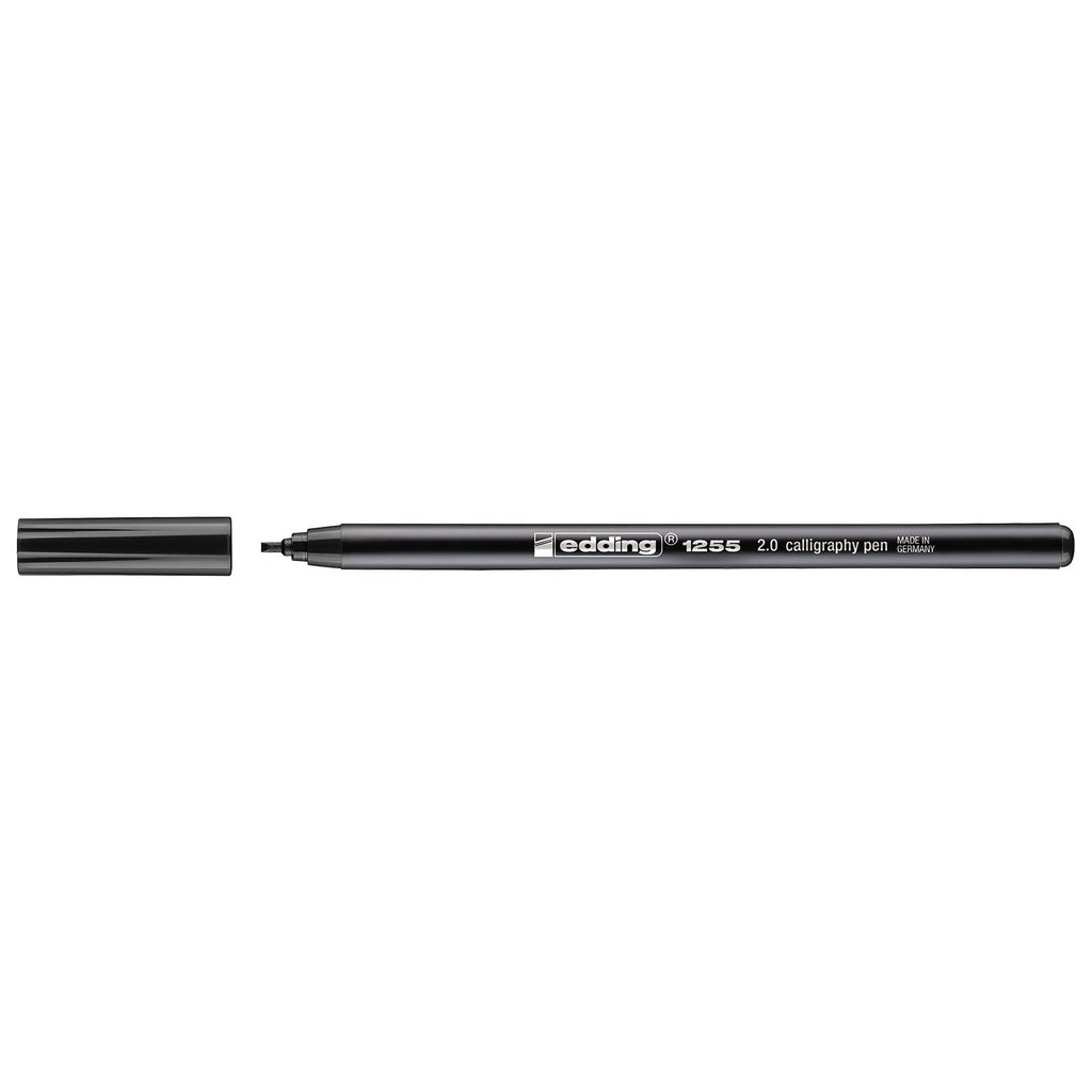 Edding 1255 • calligraphy pen 2mm zwart