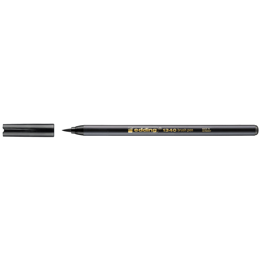Edding 1340 • brushpen zwart