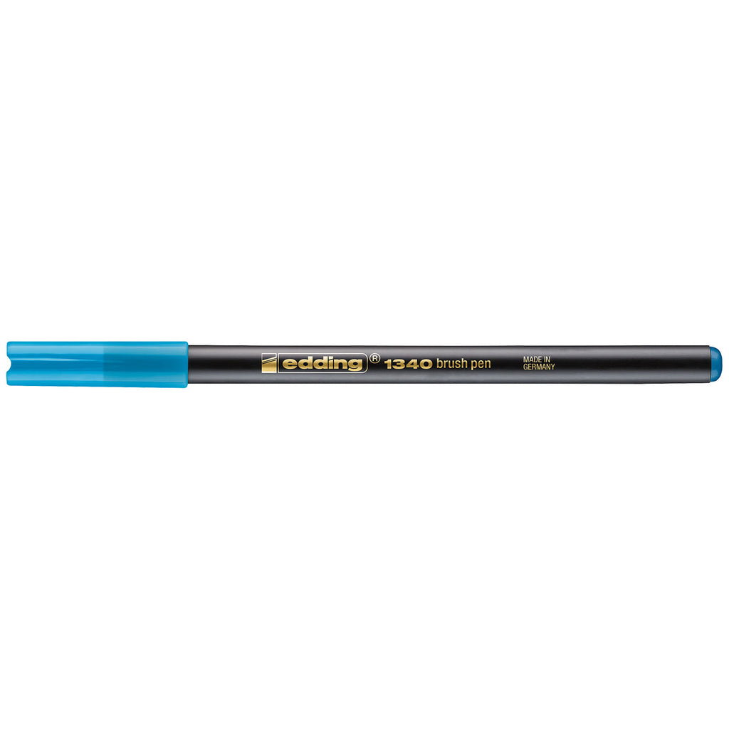 Edding 1340 • brushpen lichtblauw
