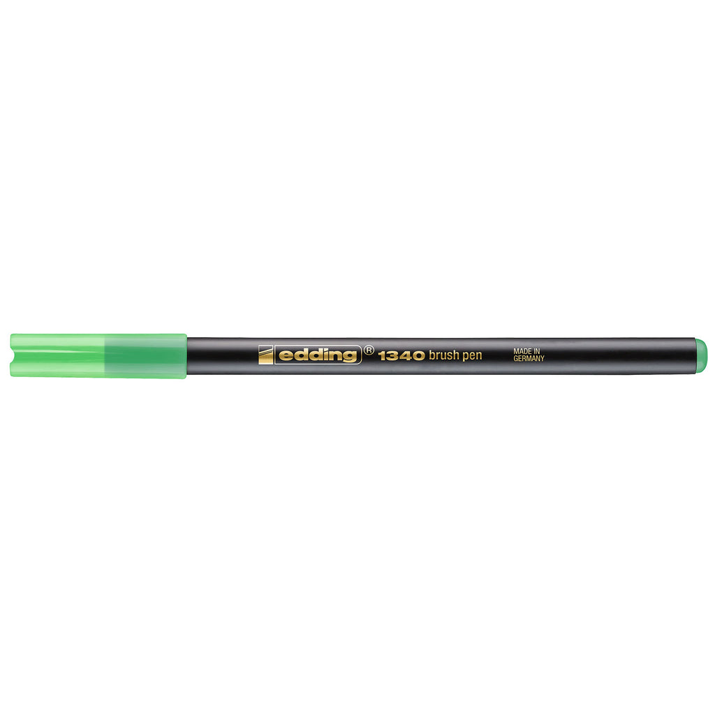 Edding 1340 • brushpen lichtgroen