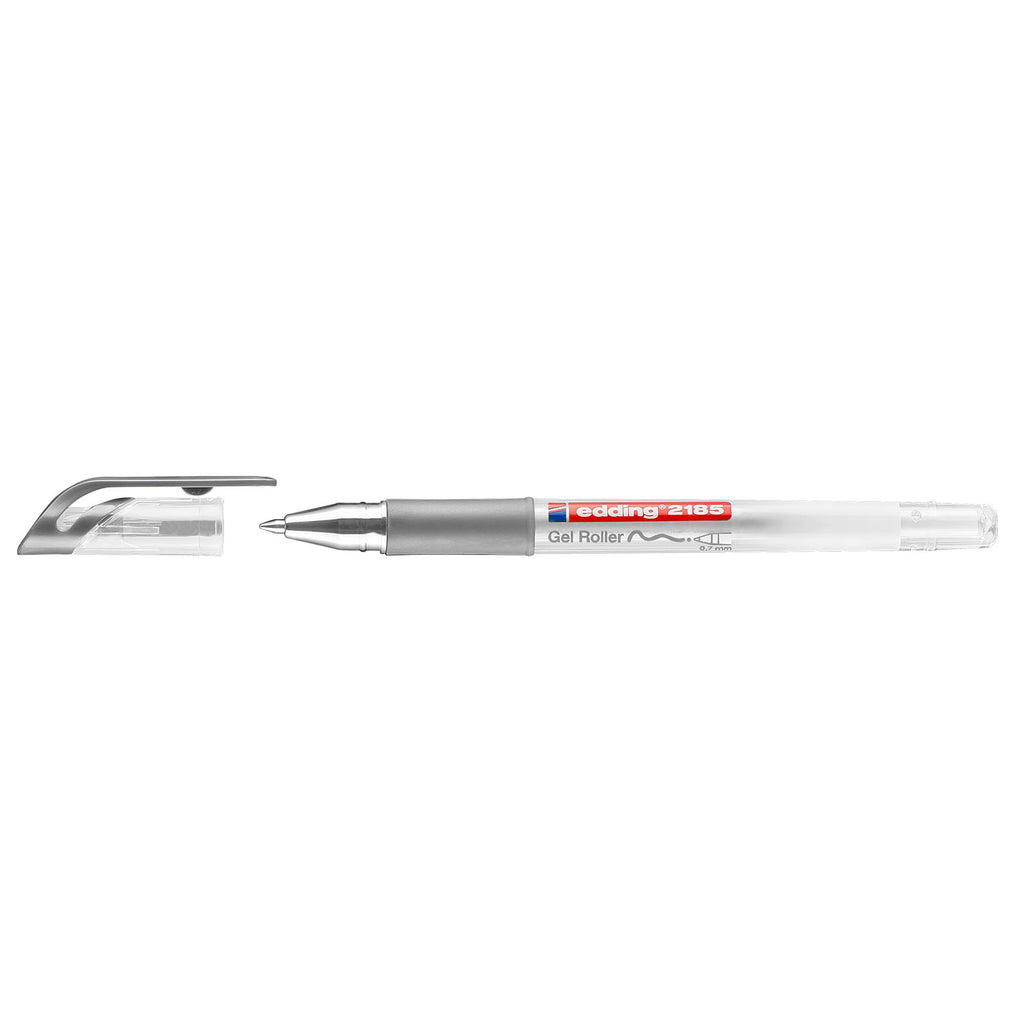 Edding 2185 • gelroller 0.7mm zilver