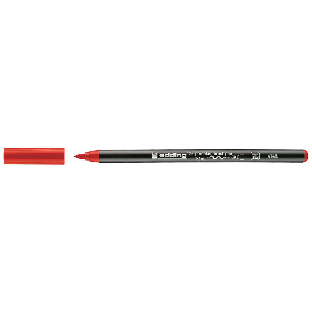Edding 4200 • porseleinstift 1-4mm rood