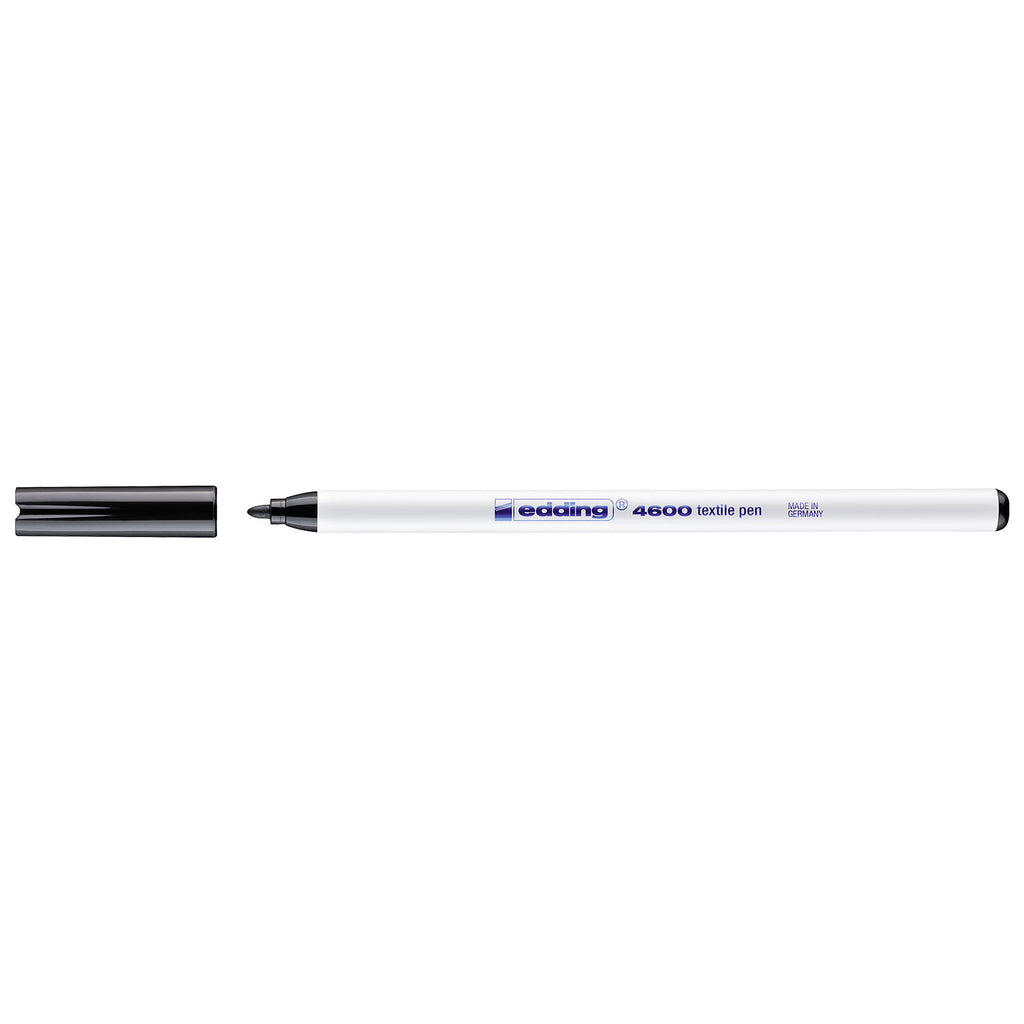 Edding 4600 • textielmarker 1mm zwart