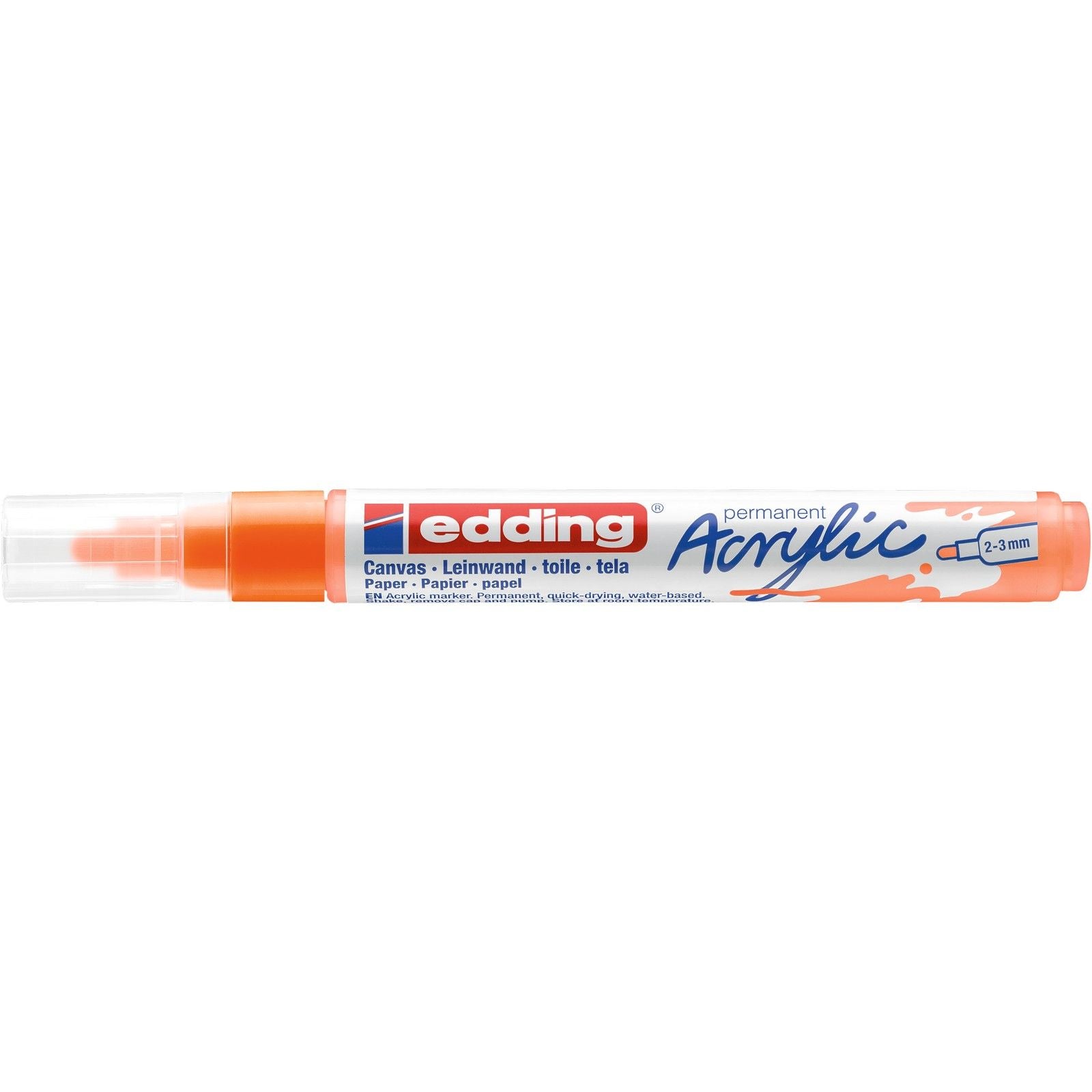 Edding 5000 • acrylmarker medium neonoranje
