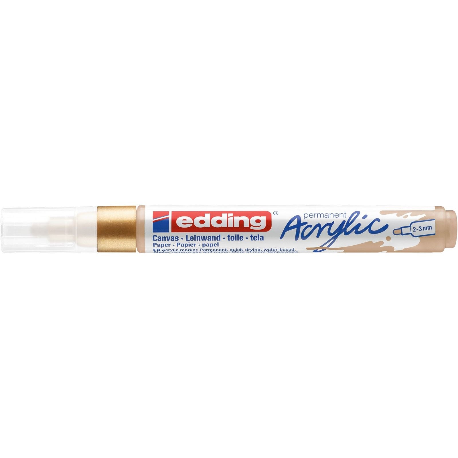 Edding 5000 • acrylmarker medium rijkgoud