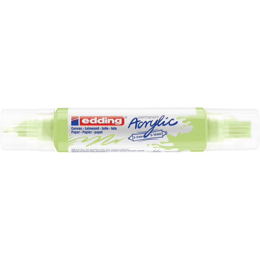 Edding 5000 • acrylic 3d doubleliner pastelgroen