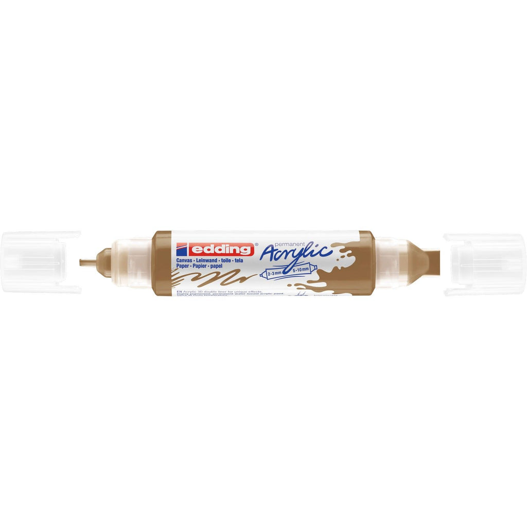 Edding 5000 • acrylic 3d doubleliner rijkgoud