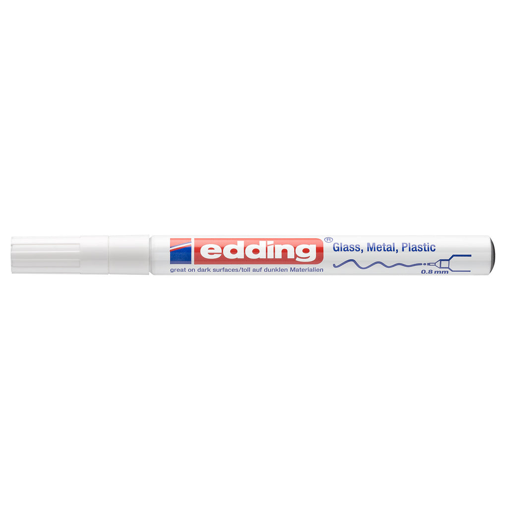 Edding • 780 lakmarker 0,8 mm rond wit