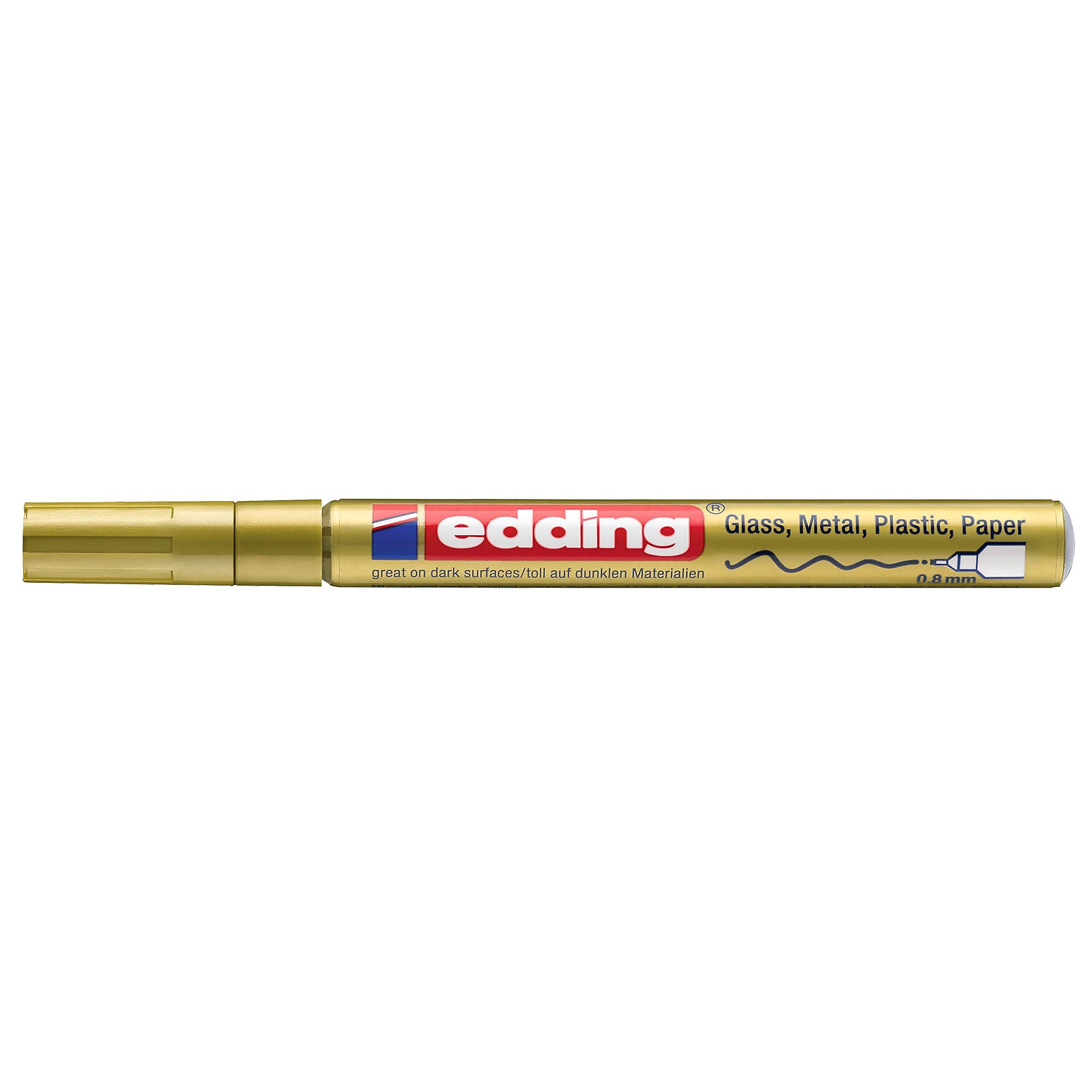 Edding • 780 lakmarker 0,8 mm rond goud