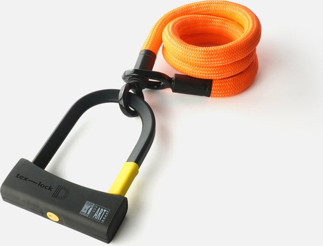 Tex-lock eyelet chain lock + d-lock mini u-lock