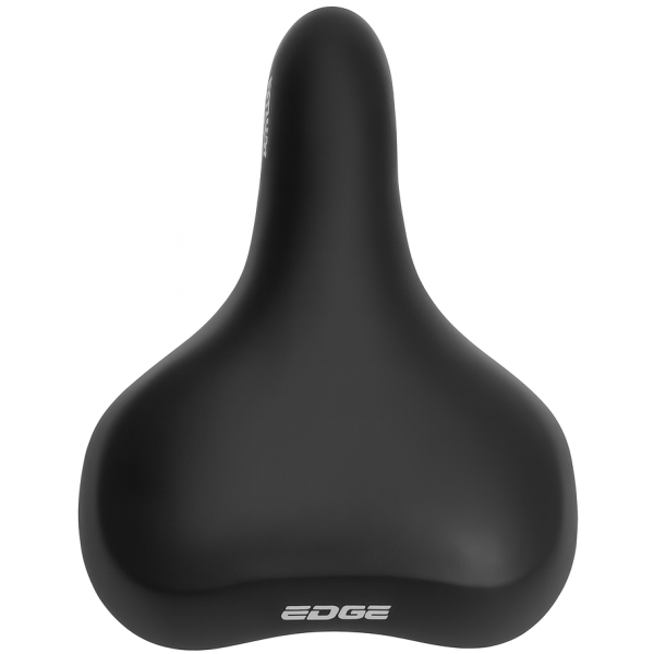 Edge Towny Fahrradsattel mit Memory-Schaum – schwarz