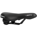 Edge fietszadel liberto - zwart (werkplaatsverpakking)