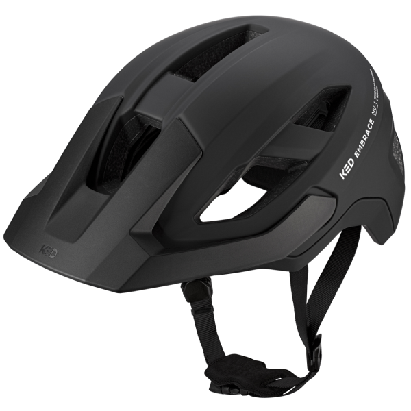 KED Embrace M (54-58 cm) Fahrradhelm – Mattschwarz