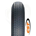 CST Außenreifen 5 Zoll 4.10 3.50-5 (278x90) Sägezahnprofil 3.5bar schwarz