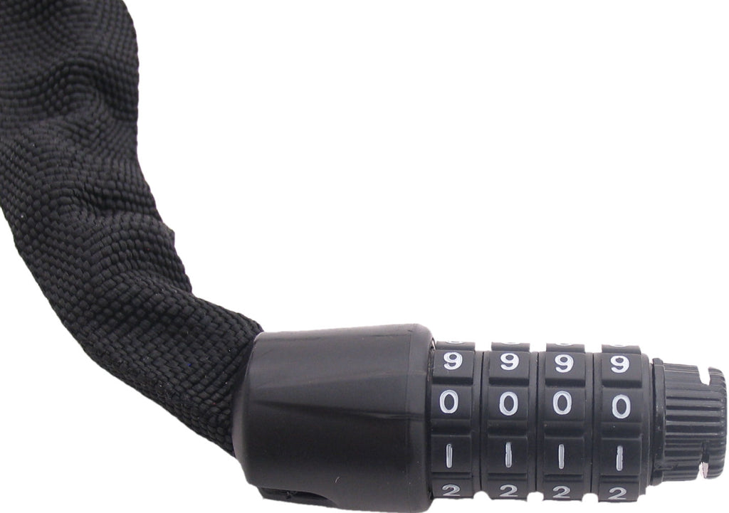 Edge Web Racer 90 cm Kettenschloss mit Code – schwarz