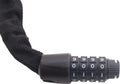 Edge Web Racer 90 cm Kettenschloss mit Code – schwarz