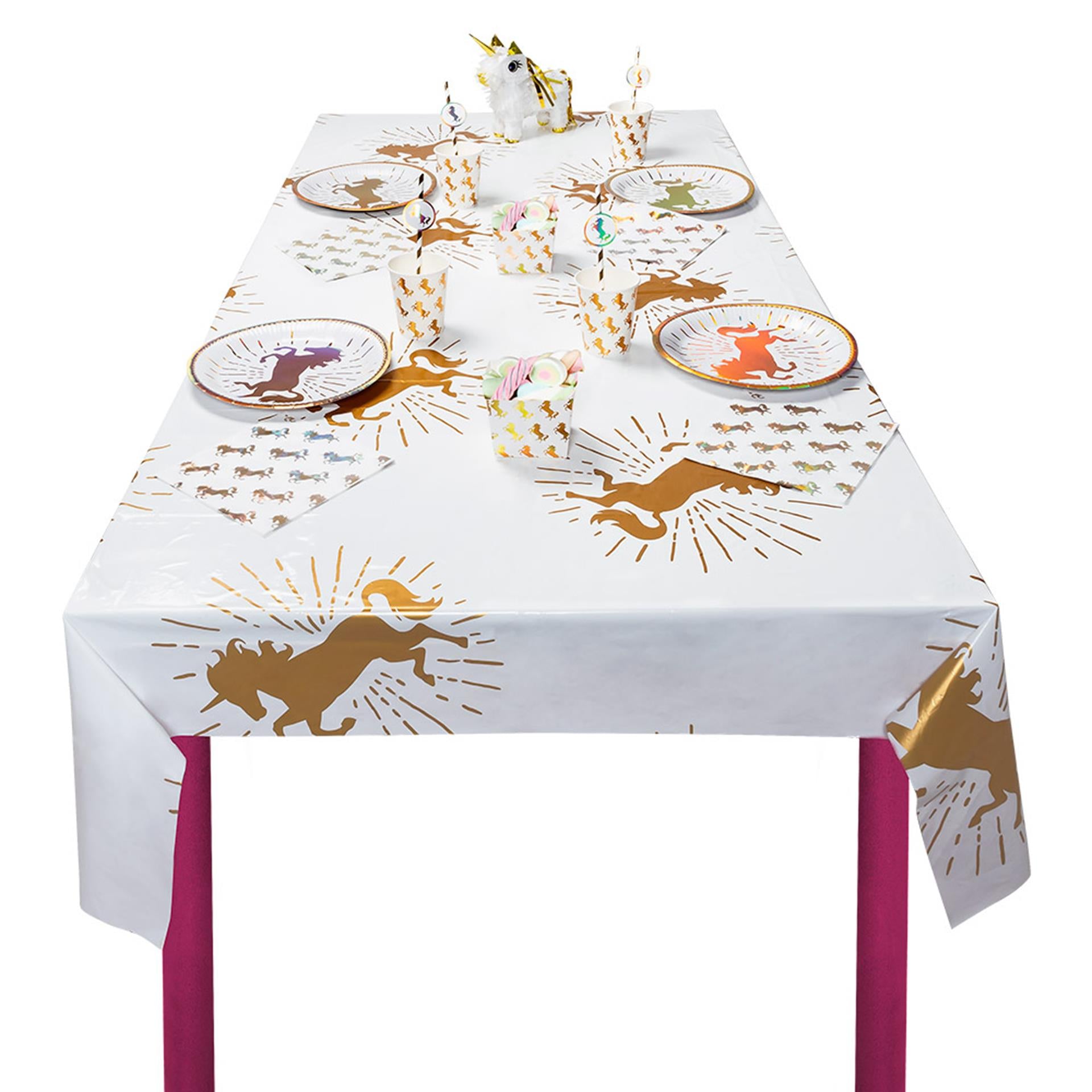 Boland papieren bordjes unicorn set a 10 ø23cm
