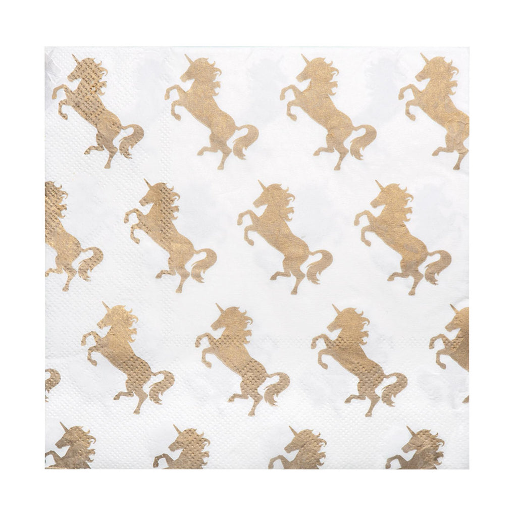 Boland papieren servetten unicorn 33x33cm