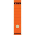 Ordnerrugetiketten leitz rood 10 stuks papier