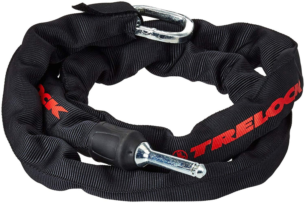 Ringschloss Trelock RS430 + Steckkette Trelock ZR355 Connect 100 6 inklusive Aufbewahrungstasche