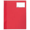 Snelhechters opaal durable 2500.003 rood etiketvenster insteekhoes breed