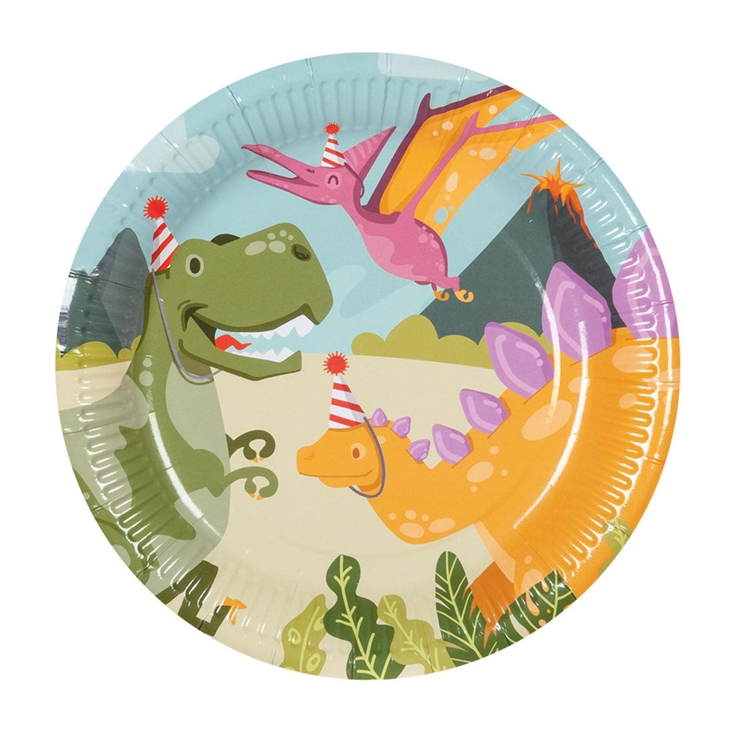 Boland Pappteller Dino-Party ø23cm