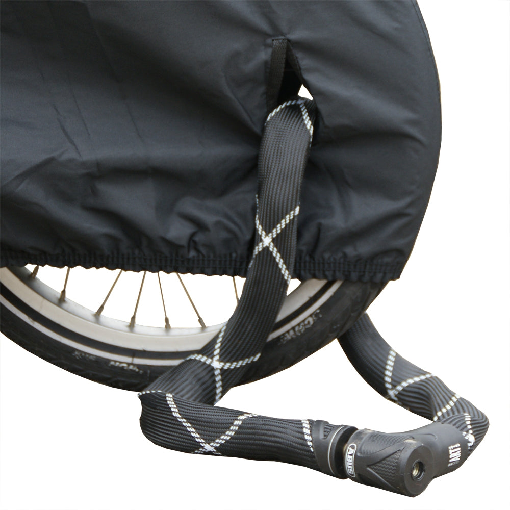 Ds covers hoes ds cargo bakfiets huif 2 wielen zwart