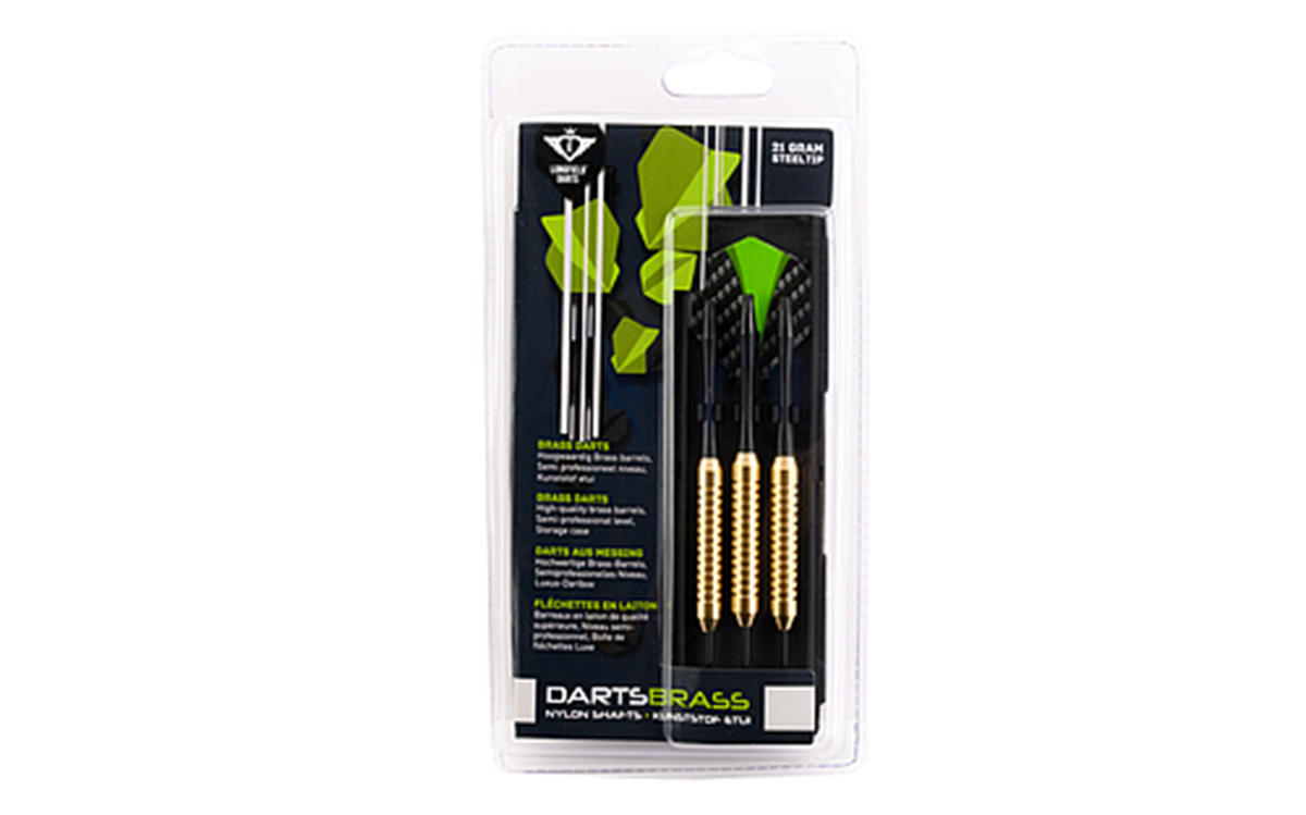 Longfield darts steeltip brass 21gr op blister