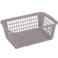 Sunware basic opbergmandje 30x20x12cm grijs 4 liter